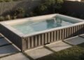 Luxo acessível: como as piscinas de contêiner navais reciclados estão virando febre