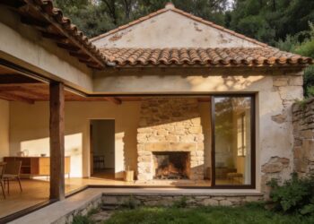 Com design campestre e 2 quartos, essa casa de campo prova que o conforto não depende de grandes cômodos