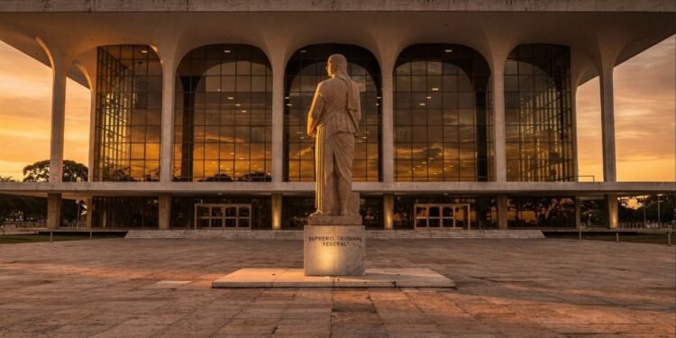 Com sua fachada de vidro e colunas curvas de concreto, o edifício de 1960 tornou-se o maior símbolo do Poder Judiciário e da arquitetura de Niemeyer