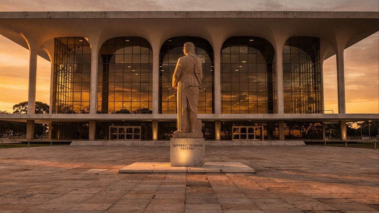 Com sua fachada de vidro e colunas curvas de concreto, o edifício de 1960 tornou-se o maior símbolo do Poder Judiciário e da arquitetura de Niemeyer