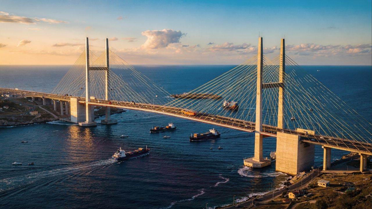 Projetada para suportar ventos de 300 quilômetros por hora, a ponte suspensa mais longa do mundo vai finalmente ligar a ilha da Sicília ao continente italiano, com um vão único de 3 mil metros