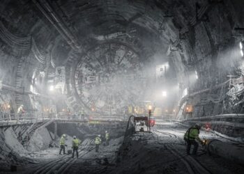 A China usou tuneladoras gigantes para perfurar montanhas mortais e erguer o maior túnel ferroviário do mundo, desafiando a lógica da engenharia