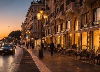 Rua de Roma ganha fama mundial pelo filme La Dolce Vita, pois seus hotéis de 1880 viraram o maior símbolo de luxo e elegância da capital italiana