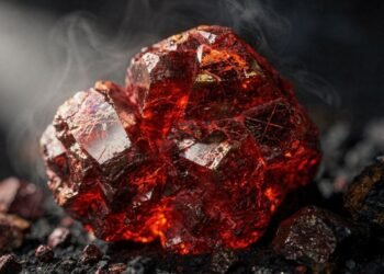 Esqueça o ouro e a prata, pois este mineral vermelho-sangue é a única fonte de mercúrio, sendo o pigmento tóxico mais belo da química