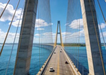 Com 12,4 km de extensão e investimento de R$ 10 bilhões, a maior ponte da América Latina na Bahia virou a obra mais aguardada de 2026 ao unir Salvador e Itaparica em apenas 15 minutos
