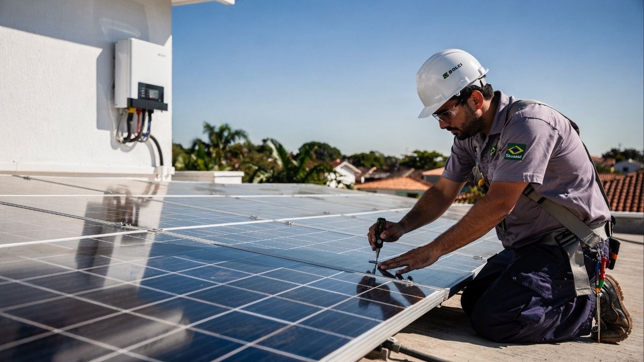 Se você sofre com a conta de luz, o valor de quanto custa instalar energia solar em fevereiro de 2026 vai te surpreender