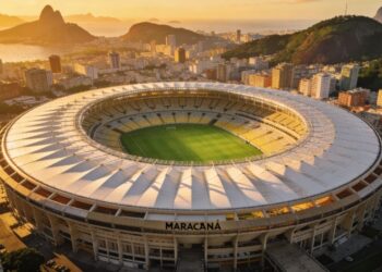 Com capacidade para 78.838 torcedores e inaugurado em 1950, o Maracanã tornou-se o maior templo do futebol mundial e um monumento sagrado no Rio