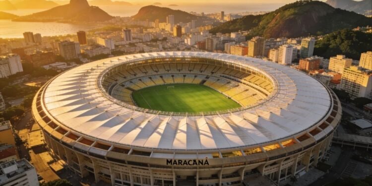Com capacidade para 78.838 torcedores e inaugurado em 1950, o Maracanã tornou-se o maior templo do futebol mundial e um monumento sagrado no Rio