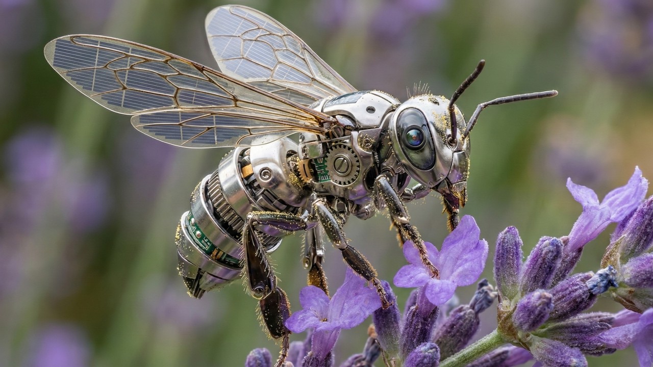 Cientistas criam robô que fala a língua das abelhas imitando vibração e movimento