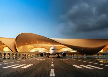 Novo aeroporto na Índia tem terminal em forma de flor, usina solar e promete mudar toda a logística de Mumbai