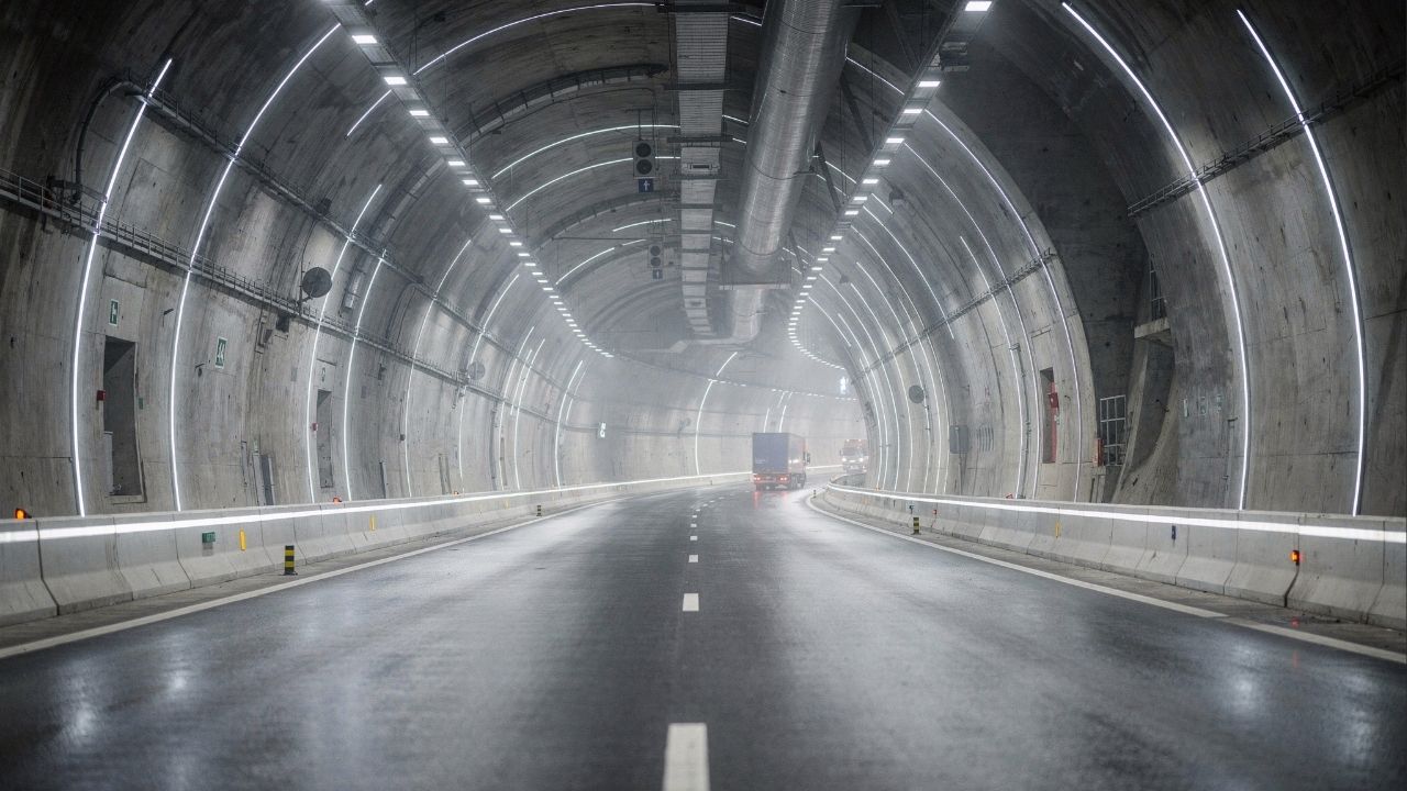 Túnel gigante de 10 km fura as montanhas e corta 4 horas e meia de viagem nas Américas, ligando Medellín ao Caribe com tecnologia avançada