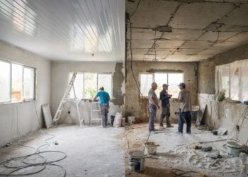 A pegadinha do metro quadrado que faz o forro de gesso custar muito mais que o PVC