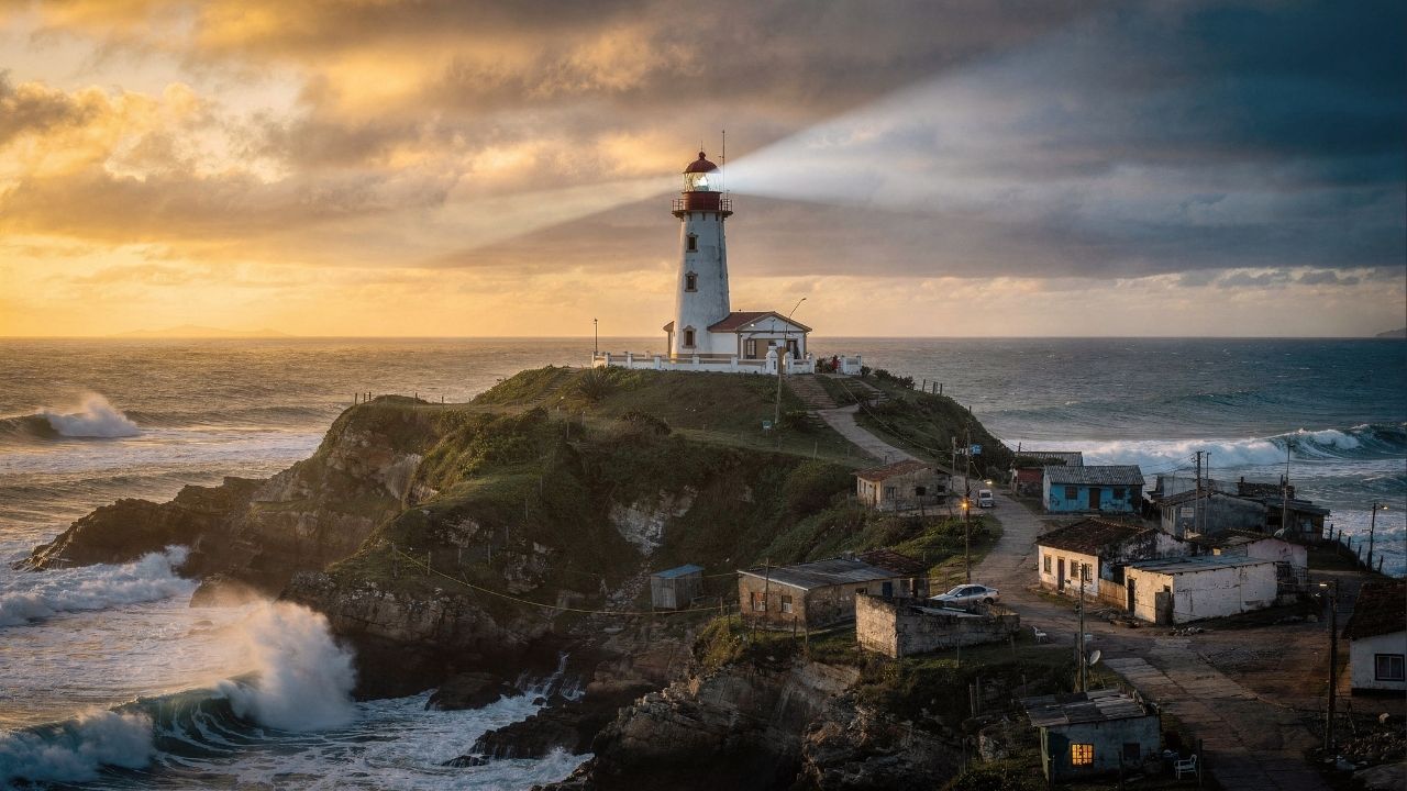 Com alcance de 46 milhas e 29 metros de altura, o farol de 1891 tornou-se um dos mais potentes do mundo e o símbolo da navegação em Santa Catarina