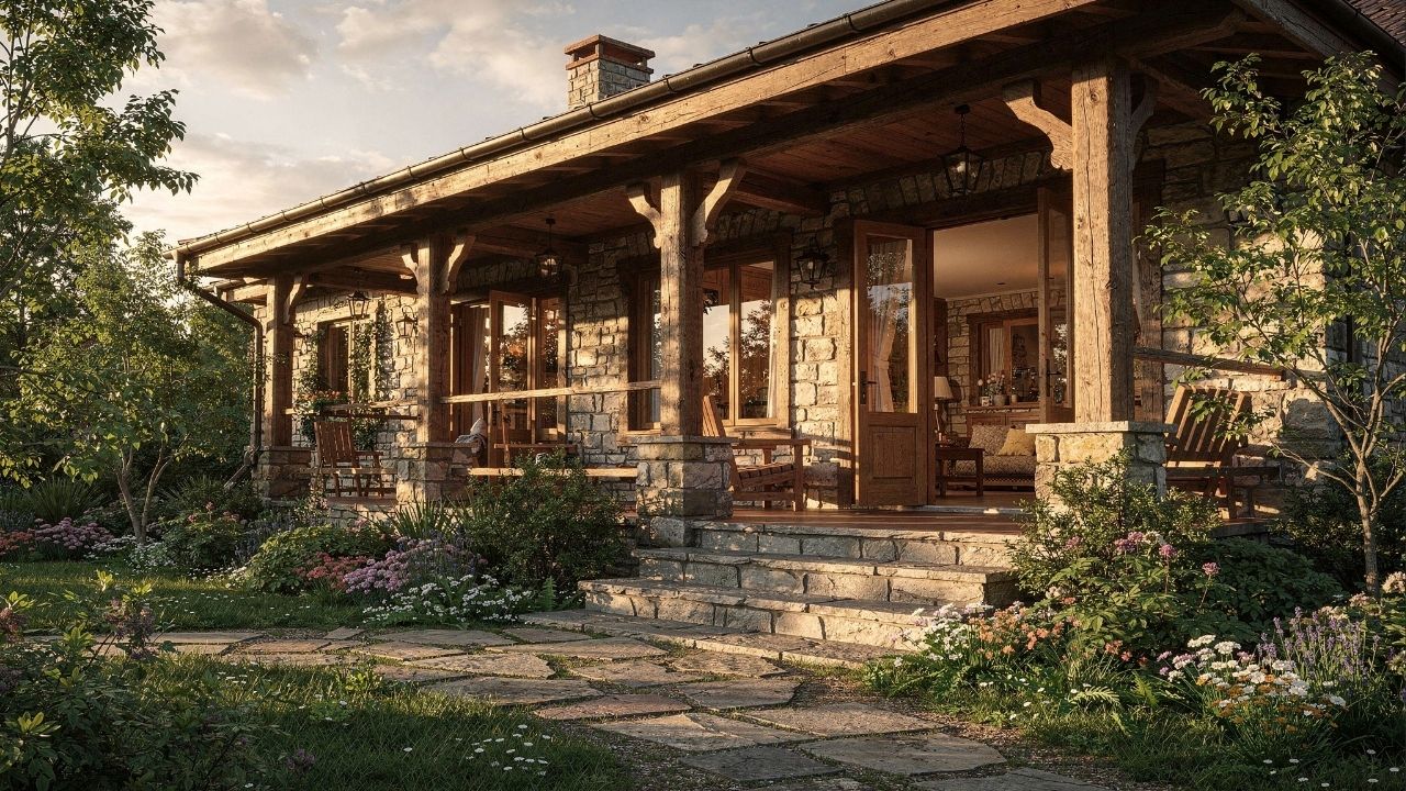 Encontre a inspiração ideal entre 50 fachadas de casas de campo que transmitem paz e simplicidade