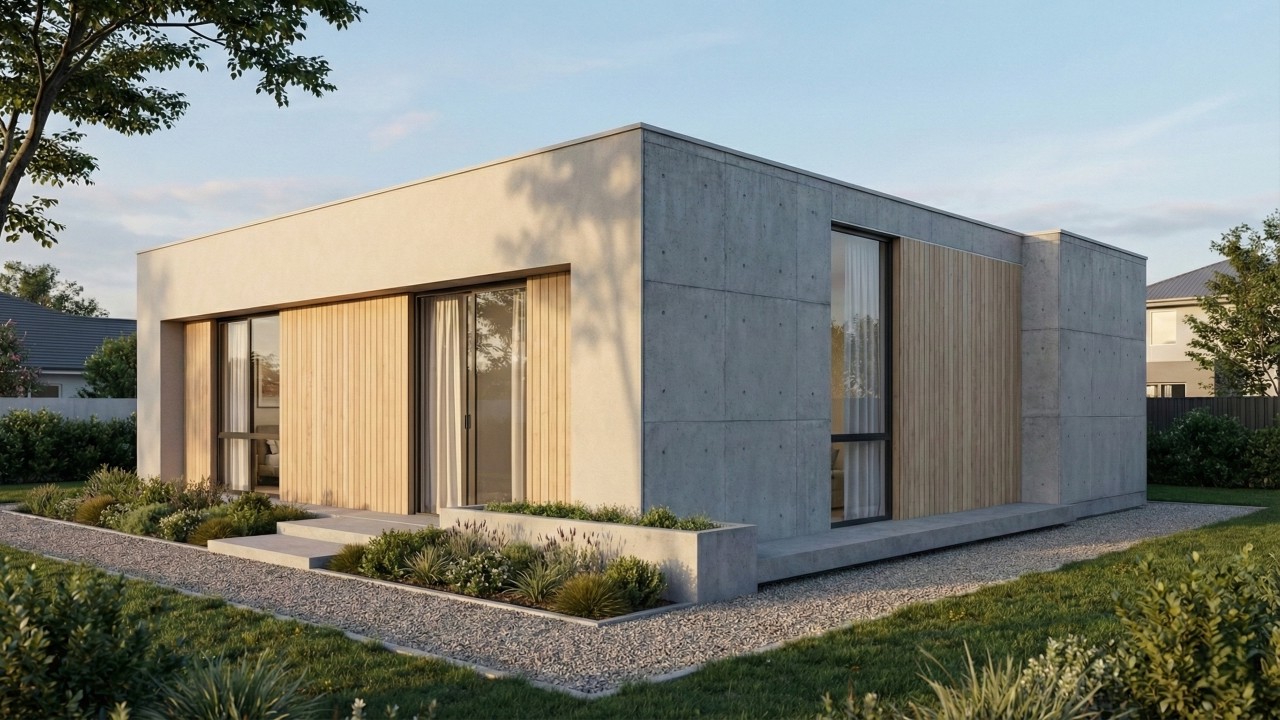 Projeto de 65 metros quadrados aposta em lavabo na entrada, armários planejados e piso contínuo para ampliar a sensação de espaço