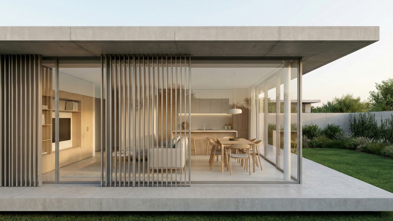 Com soluções inteligentes e estilo discreto, essa casa pequena transforma pouco espaço em muito conforto