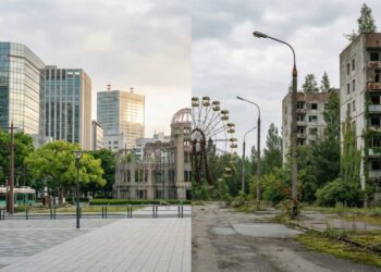 Por que Hiroshima voltou a ser habitável e Chernobyl se transformou em uma zona de exclusão permanente?