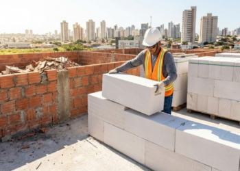 Novo método construtivo rápido e barato feito com material comum e acessível