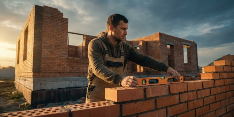 Processo de construção de residência sustentável e duradoura feita por apenas um artesão
