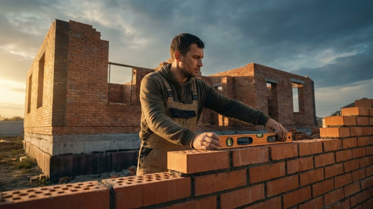 Processo de construção de residência sustentável e duradoura feita por apenas um artesão