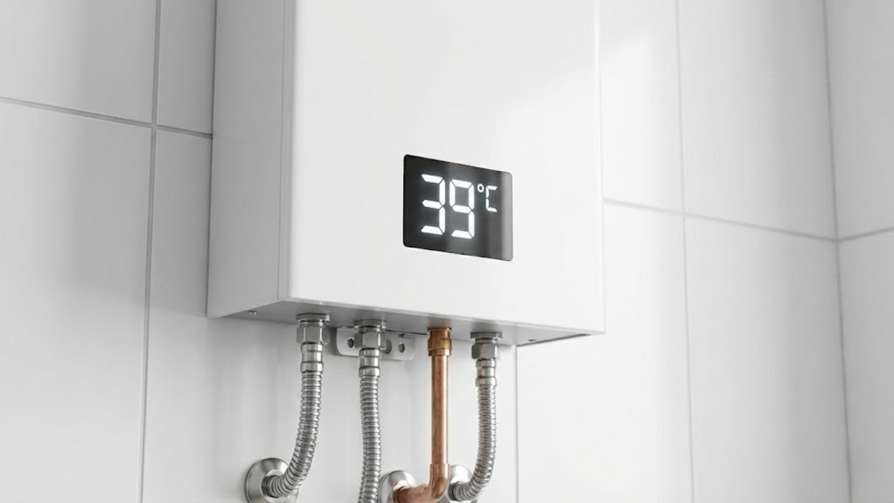 Sistema moderno de aquecimento de água que reduz o gasto elétrico mantendo o conforto térmico