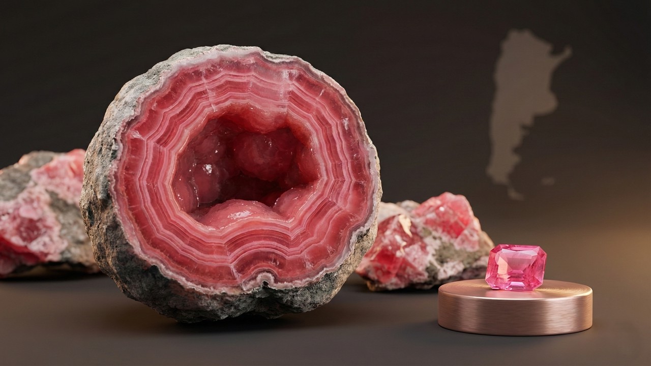 O mineral rosa que saiu da Argentina e desperta interesse global crescente