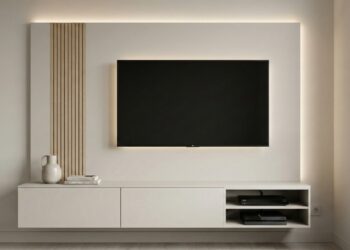 Quanto custa painel de TV sob medida e quando ele compensa mais que o modelo pronto