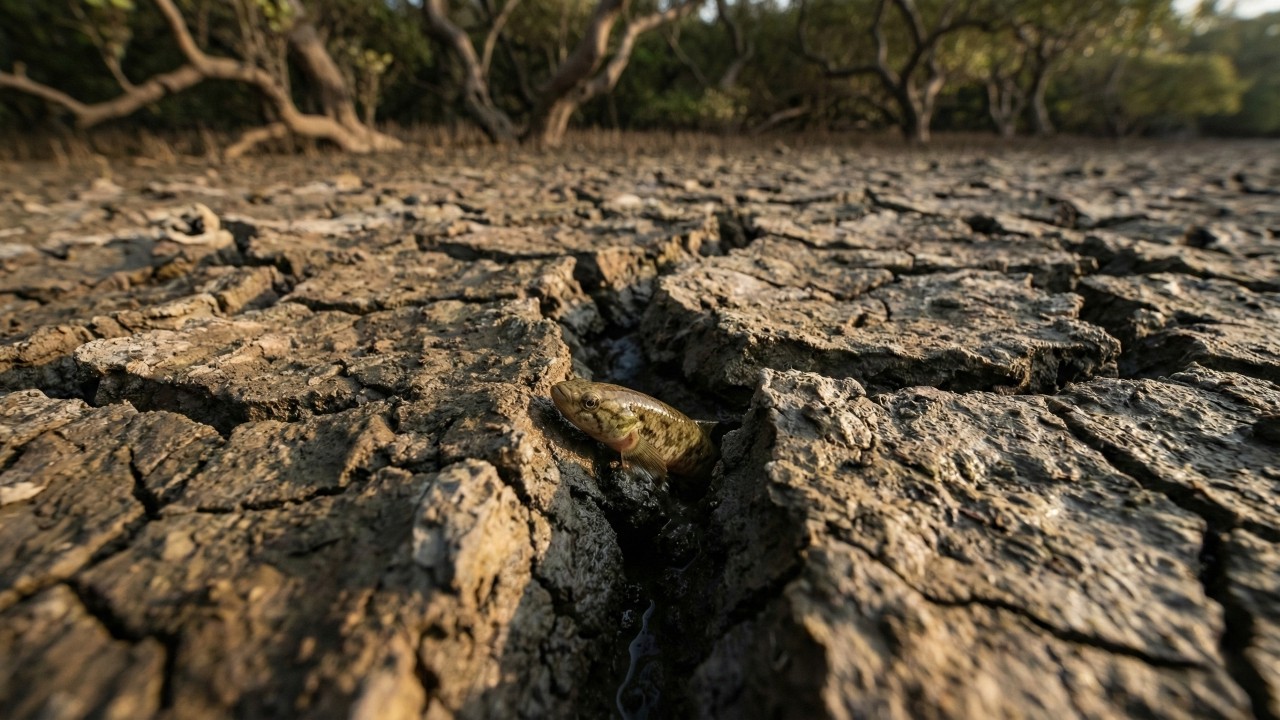 Peixe "zumbi" que respira ar é encontrado vivo dentro de árvores secas após 60 dias sem água