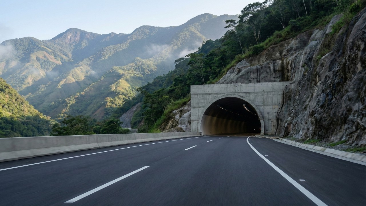 Túnel gigante de 10 km fura montanhas, corta 4,5 horas de viagem nas Américas e liga Medellín ao Caribe