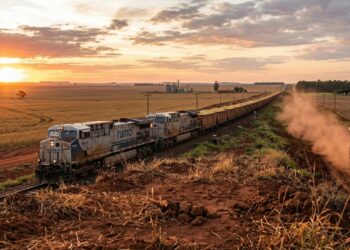 O gigante de aço de quase 3 quilômetros de comprimento que puxa 120 vagões e virou a espinha dorsal da economia brasileira