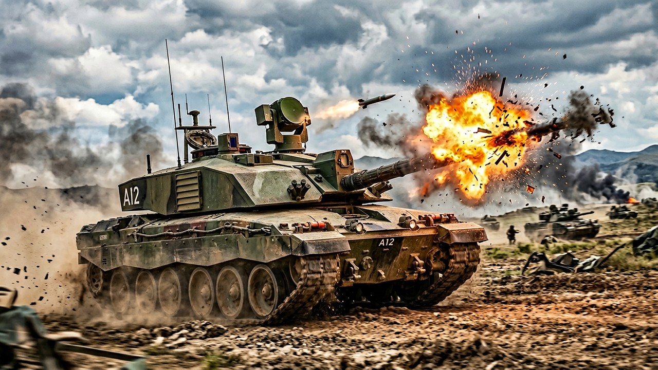 Esse tanque destrói o míssil no ar antes mesmo dele chegar perto da blindagem