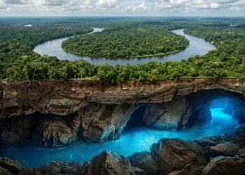 O rio invisível gigante do Brasil: cientistas descobrem um fluxo de água subterrâneo de 6 mil km de extensão correndo silenciosamente logo abaixo do Rio Amazonas