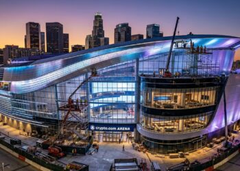 Com investimento de US$ 407 milhões, a renovação da arena de Los Angeles inclui um placar gigante de 510 metros quadrados e suítes exclusivas com vista para o túnel