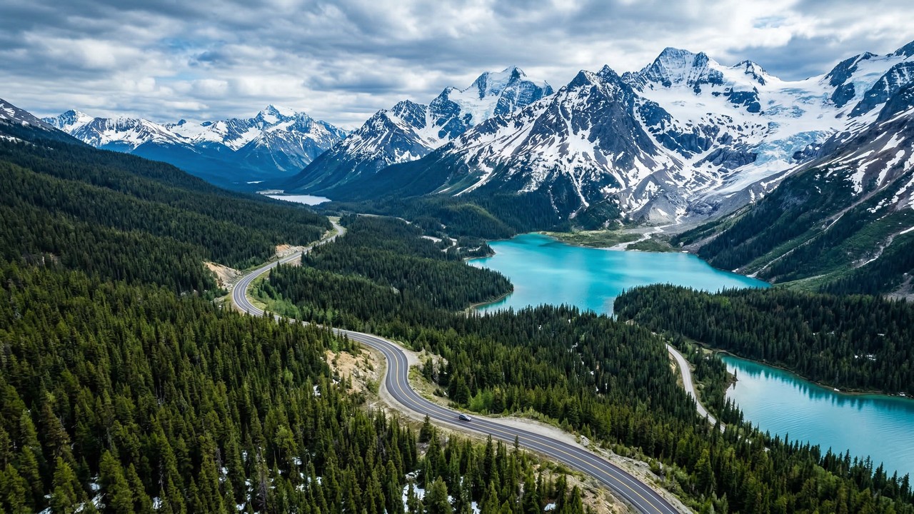 Rodovia no Canadá e Alasca ganha fama pela história do ouro, pois seus 712 km de extensão seguem a trilha dos garimpeiros de 1898
