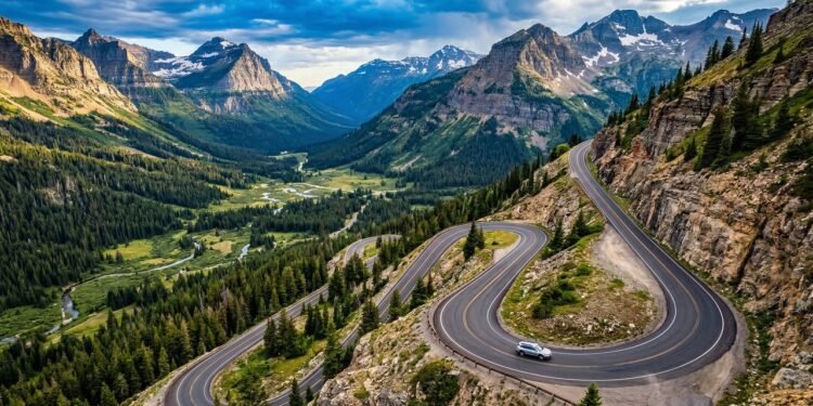 Rodovia no Alasca ganha fama por suas águias, pois seus 244 km de extensão atravessam picos nevados e a maior reserva de águias-carecas do mundo