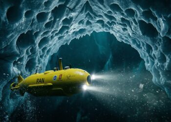 Submarino autônomo encontra estruturas nunca vistas sob o gelo da Antártida e desaparece misteriosamente