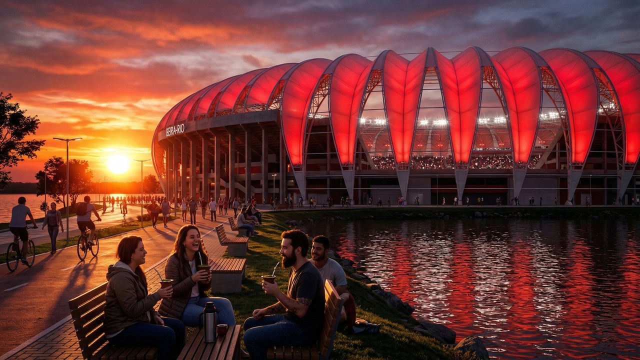Com sua cobertura de PTFE e capacidade para 50 mil torcedores, o estádio de 1969 tornou-se o maior e mais moderno caldeirão do futebol gaúcho