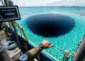 Pescadores relatam anomalia na água e cientistas descobrem um buraco azul no oceano que parece não ter fundo