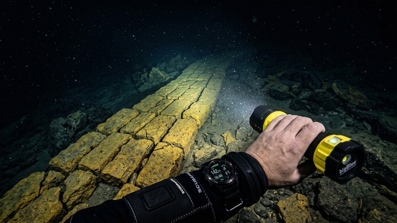 Expedição tropeça em "estrada de tijolos amarelos" no fundo do oceano e choca cientistas