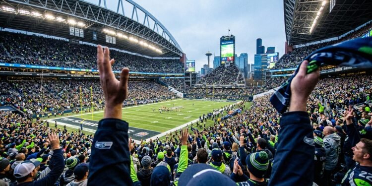 Com capacidade para 68 mil pessoas e recorde de 137 decibéis, o CenturyLink Field de 2002 tornou-se o estádio mais barulhento de todos os EUA