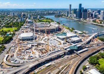 Com o túnel Cross River Rail de 10 km e novas vilas olímpicas, Brisbane prepara a infraestrutura para sediar os Jogos de 2032 na Austrália