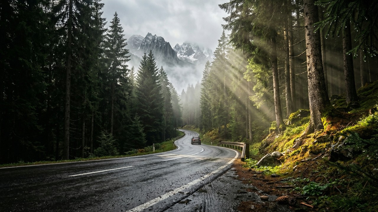 Estrada na Suíça percorre o único parque nacional do país, pois suas curvas a 2.149 metros de altitude viraram o portal para a natureza selvagem alpina