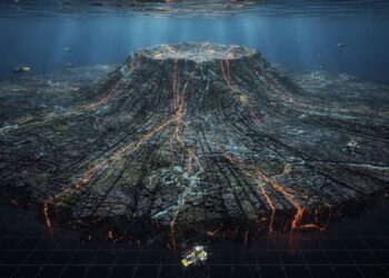 O supervulcão submerso do tamanho da Grã-Bretanha que dorme no fundo do Pacífico e mudou o que sabíamos sobre a Terra