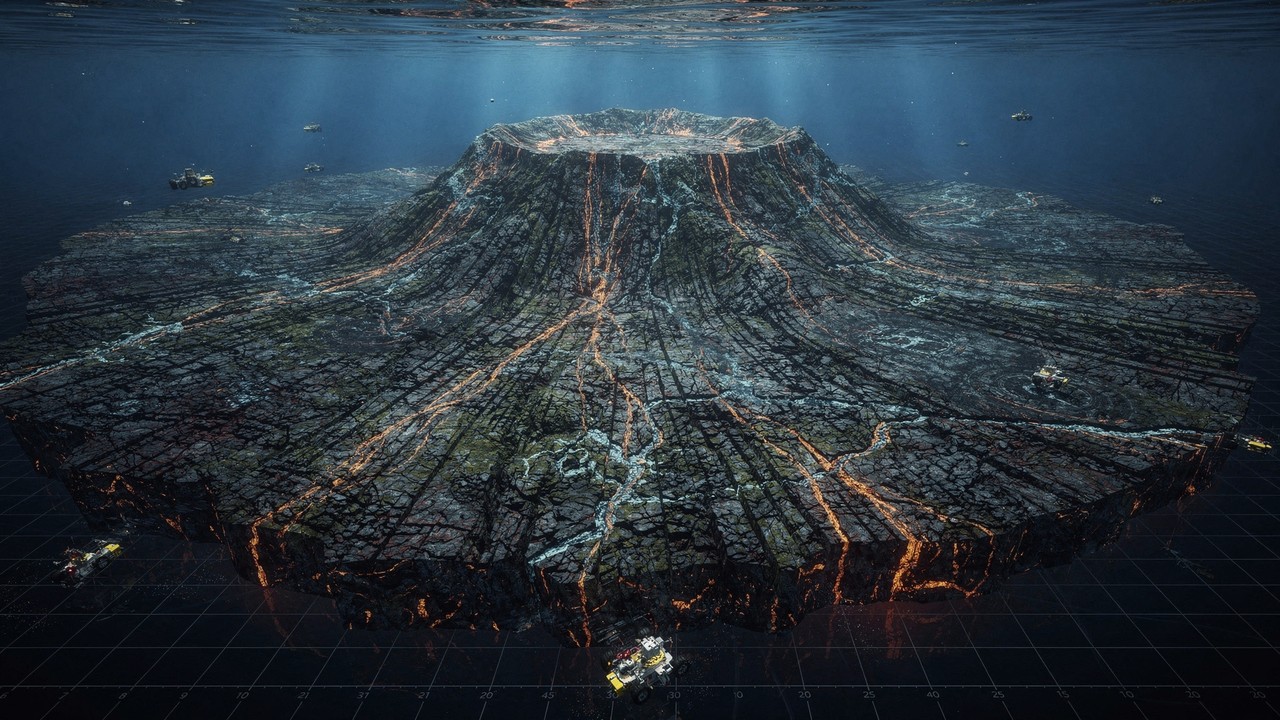 O supervulcão submerso do tamanho da Grã-Bretanha que dorme no fundo do Pacífico e mudou o que sabíamos sobre a Terra