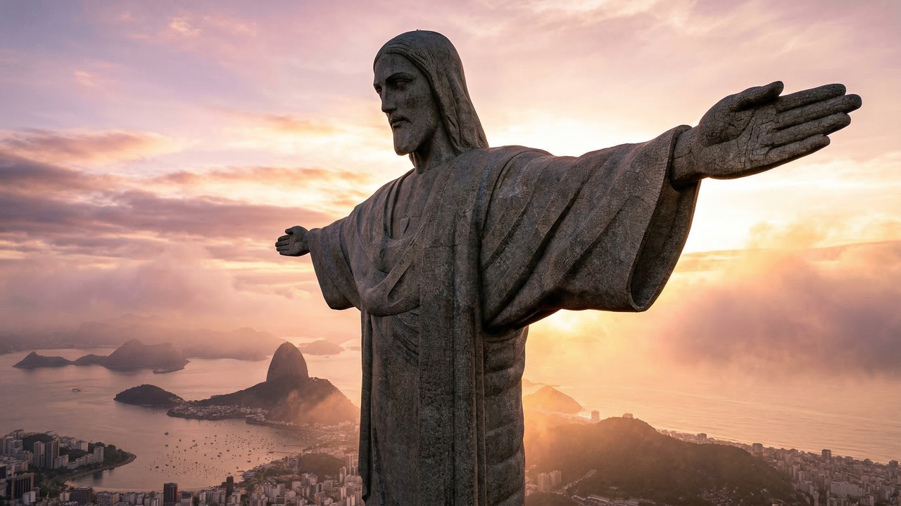 Com 38 metros de altura e revestido em pedra-sabão, o monumento Art Déco de 1931 tornou-se a maior maravilha do mundo e o ícone máximo do Brasil