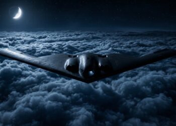 O bombardeiro furtivo em forma de asa que custa 2 milhões de dólares e ataca em qualquer parte do globo sem ser detectados