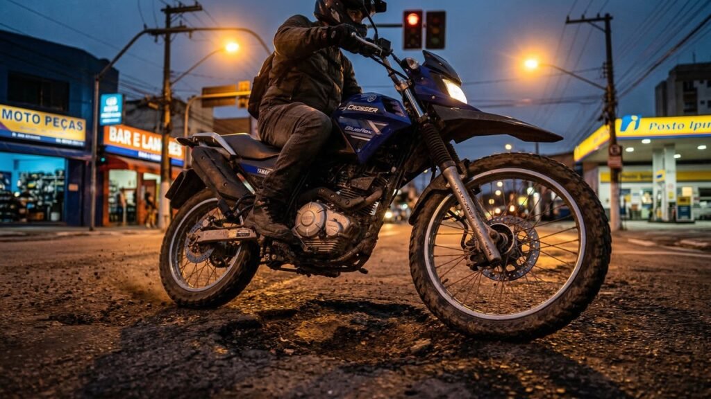 Valente como um trator: a moto trail de 150cc que virou o terror das oficinas mecânicas por aguentar qualquer buraco sem pedir arrego