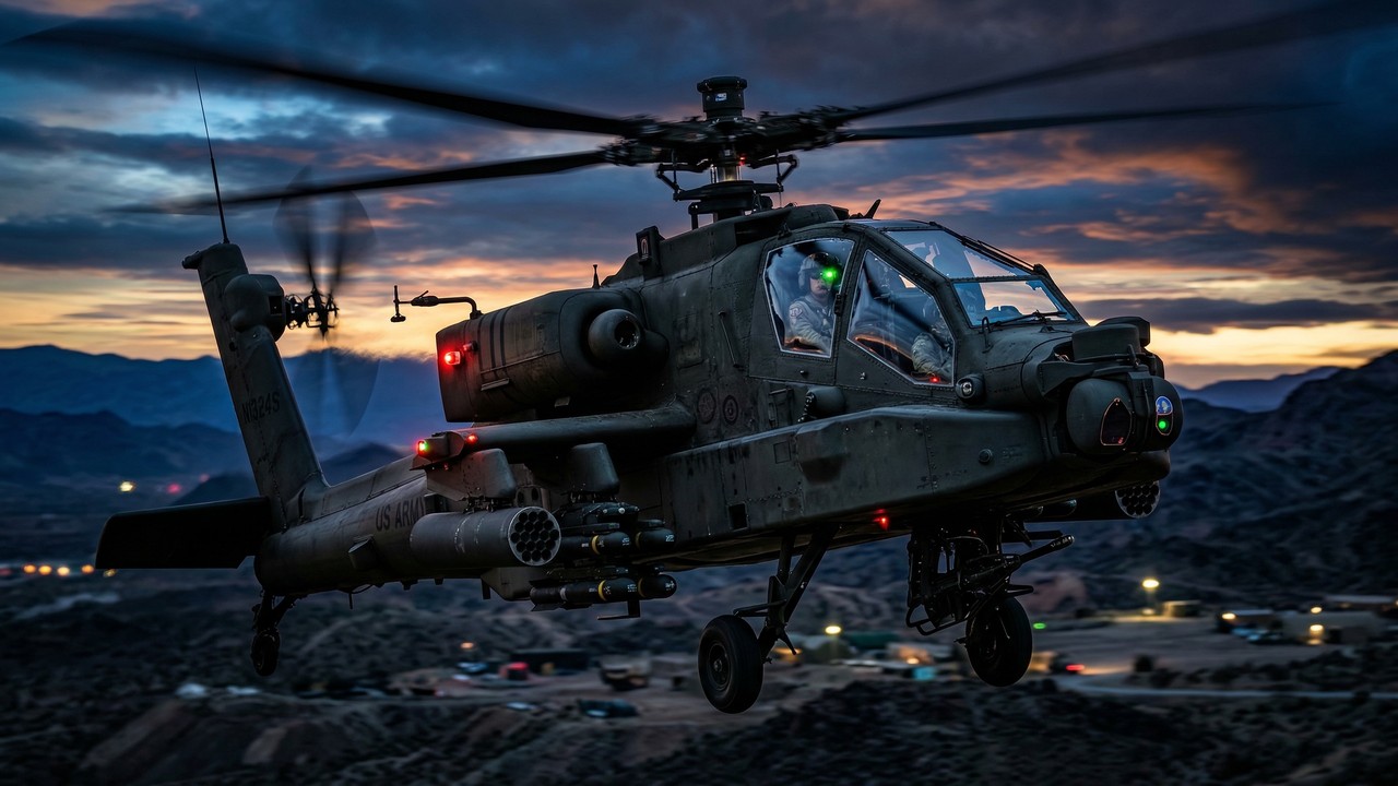 O helicóptero letal que acompanha o movimento dos olhos do piloto para travar a mira no escuro a quilómetros de distância