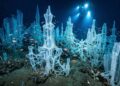 As florestas de cristal no oceano onde animais constroem esqueletos de vidro e vivem mais de 10 mil anos