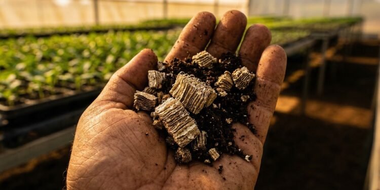 Esqueça o adubo comum, pois este mineral expande 20 vezes o seu tamanho e retém água, sendo a esponja da agricultura moderna